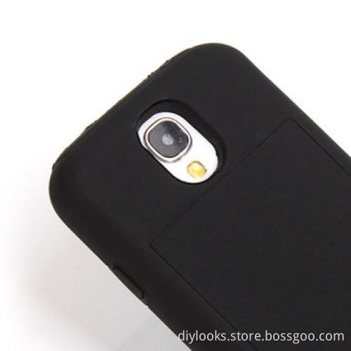 Plastic Combination Case with Holder, for Samsung Galaxy S IV